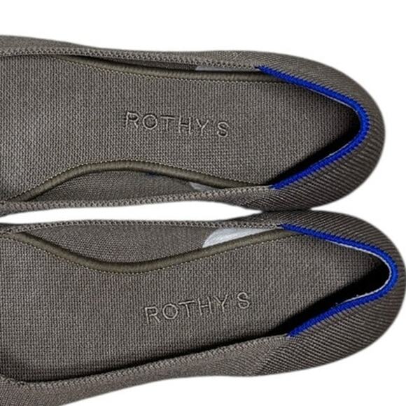SOLD - ROTHY'S Classic Point Toe Flat Shoes 9W - Picture 10 of 11